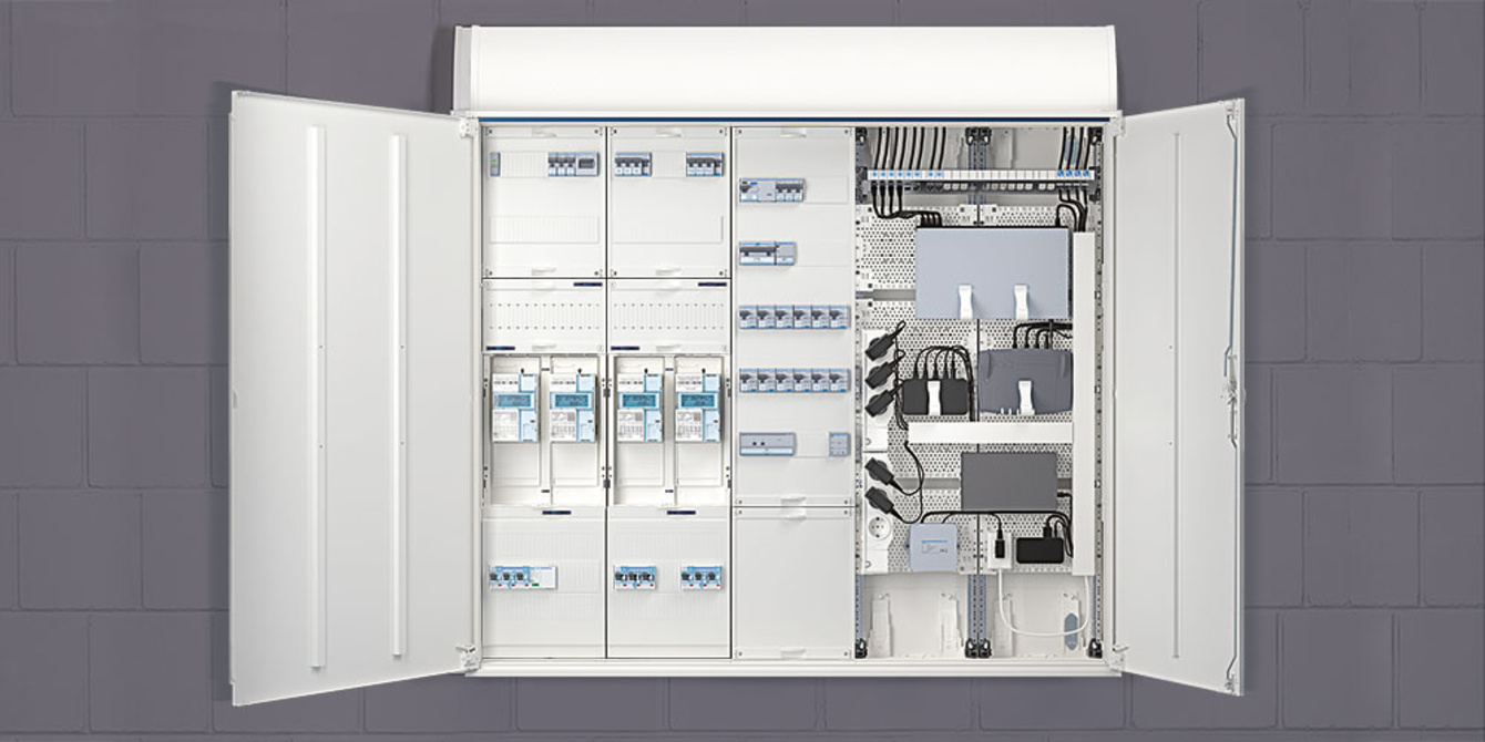 Technikzentrale bei Elektrotechnik Reinhold GmbH in Gersdorf