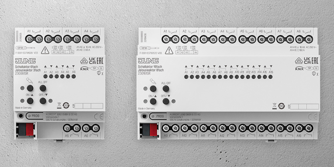 KNX Schalt- und Jalousieaktoren bei Elektrotechnik Reinhold GmbH in Gersdorf