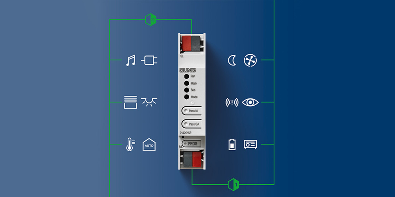 KNX Bereichs- und Linienkoppler bei Elektrotechnik Reinhold GmbH in Gersdorf
